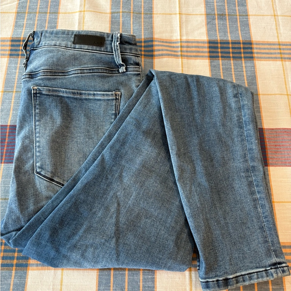 Abercrombie & Fitch Simone High Rise Supper Skinny Light Blue Jeans SZ 8